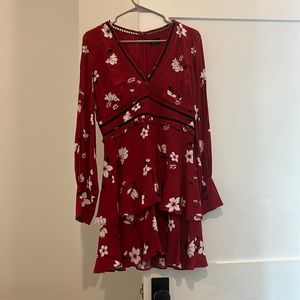 Bardot long sleeve Dress